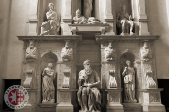 Moses by Michelangelo, San Pietro, Vincoli